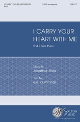 i carry your heart with me SATB choral sheet music cover